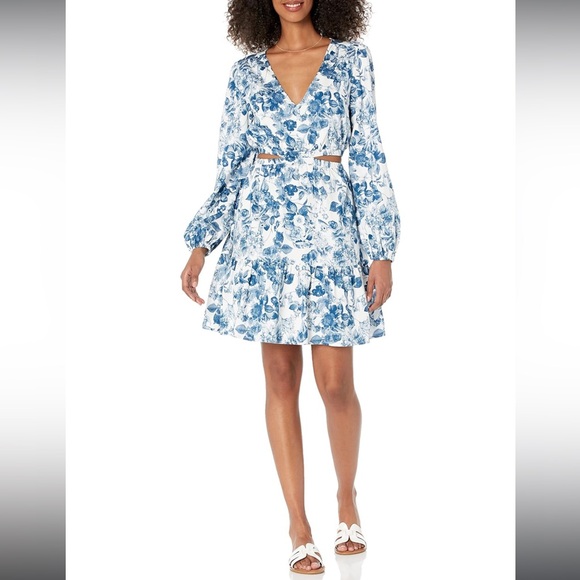 The Drop Dresses & Skirts - NWT The Drop Women's Sita Short Cut Out Cotton Sateen Dress